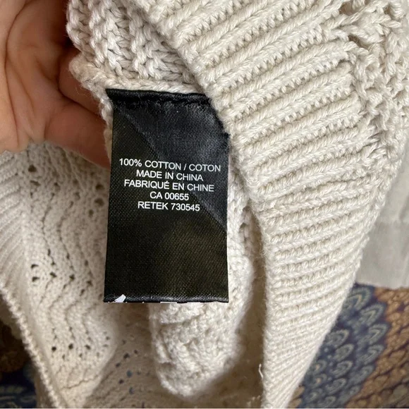 🦋5/20$🦋 cream Knit mock neck Sweater - Picture 8 of 10